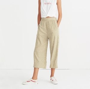 Madewell wide leg cropped Trousers